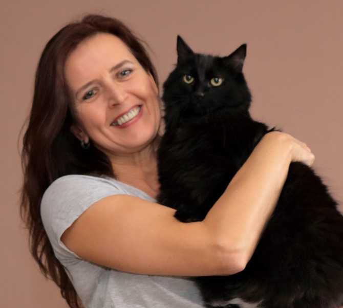 Kattentrimmer Ingrid Legué en Draki Ingrid Legué kattentrimsalon Weesp